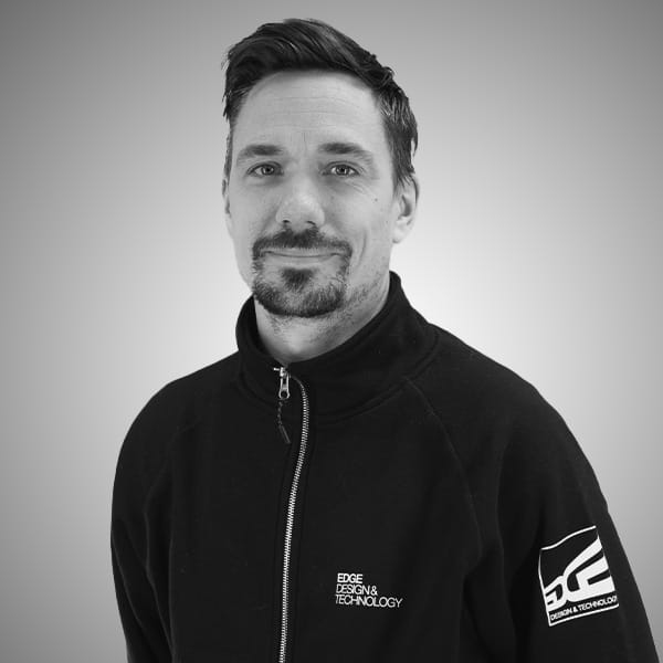 Pierre Nilsson, Grafiker på EDGE Design & Technology