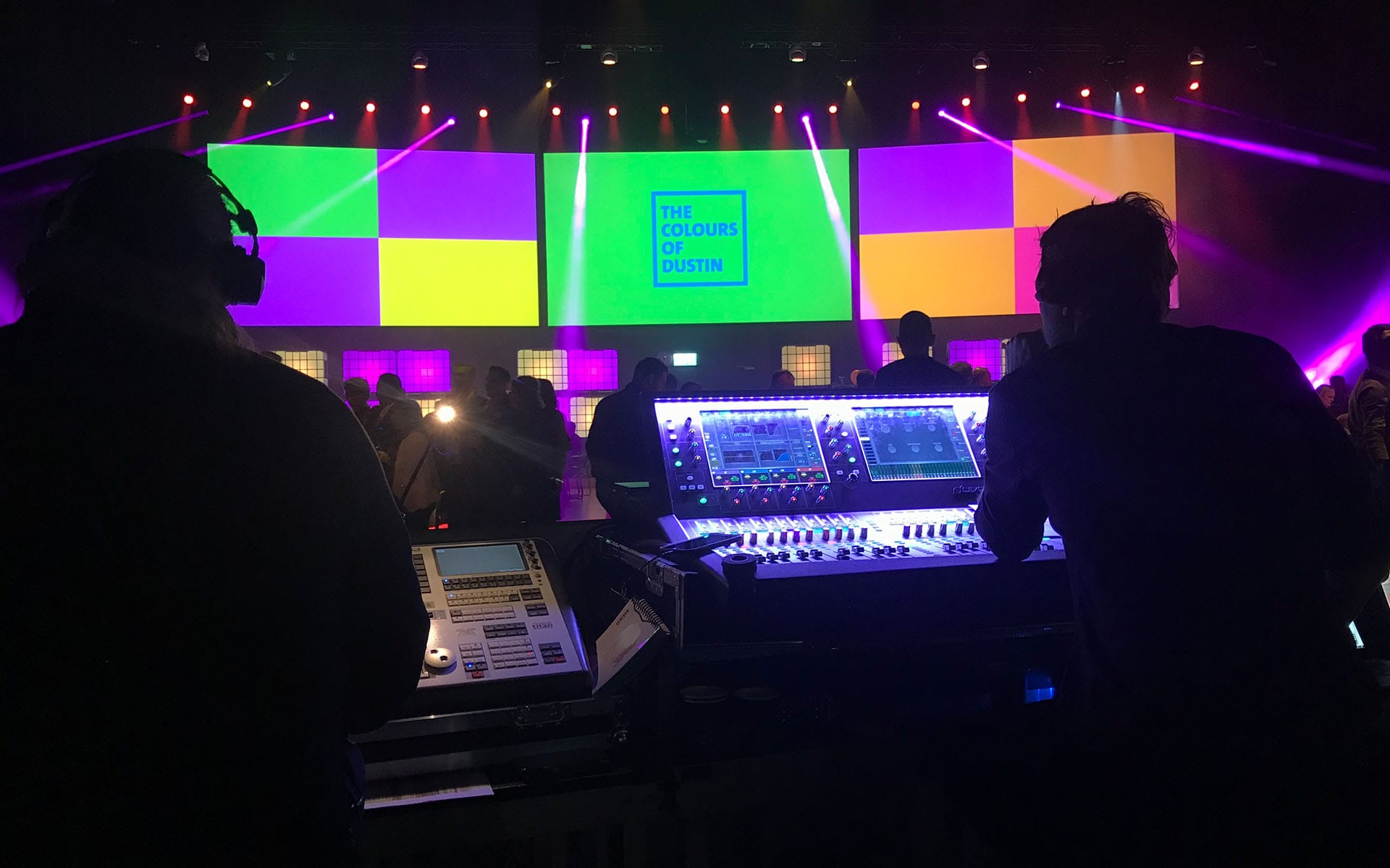 Erfaren bemanning är lika viktig som utrustningen – EDGE:s ljudtekniker har hundratals produktioner bakom sig.